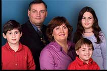 The Bensons: David, Carol, Emily, Adam & Joshua